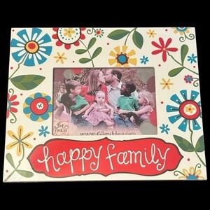 Colorful Floral Picture Frame by Glory Haus‎